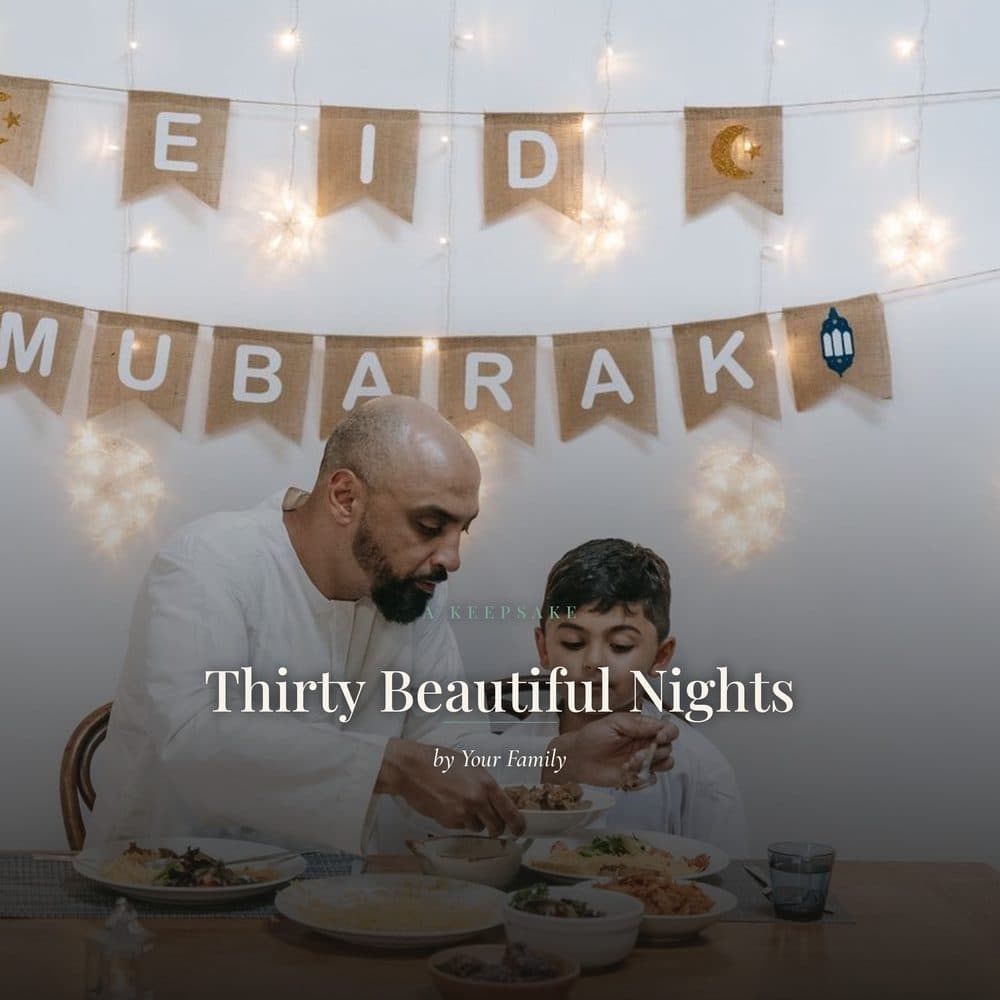 The real cover of Thirty Beautiful Nights